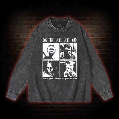 Life is Great Washed Long-Sleeve T-shirt