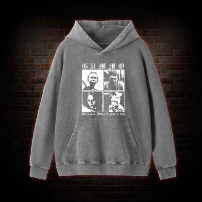 Life is Great Washed Hoodie