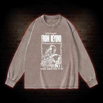 There's Always More to See Washed Long-Sleeve T-shirt