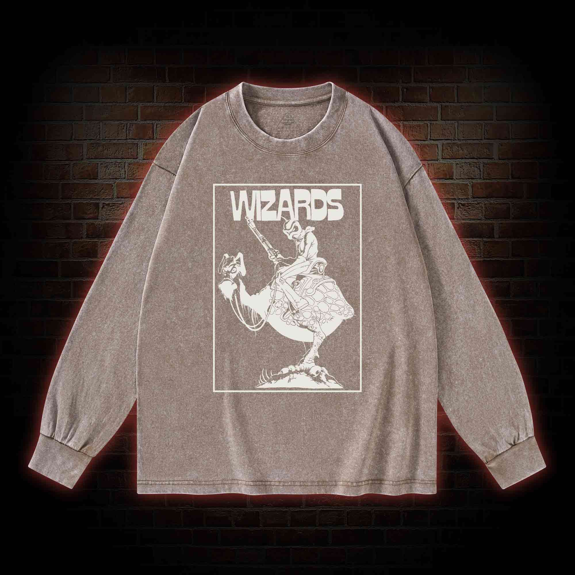 Wizards Washed Long-Sleeve T-shirt
