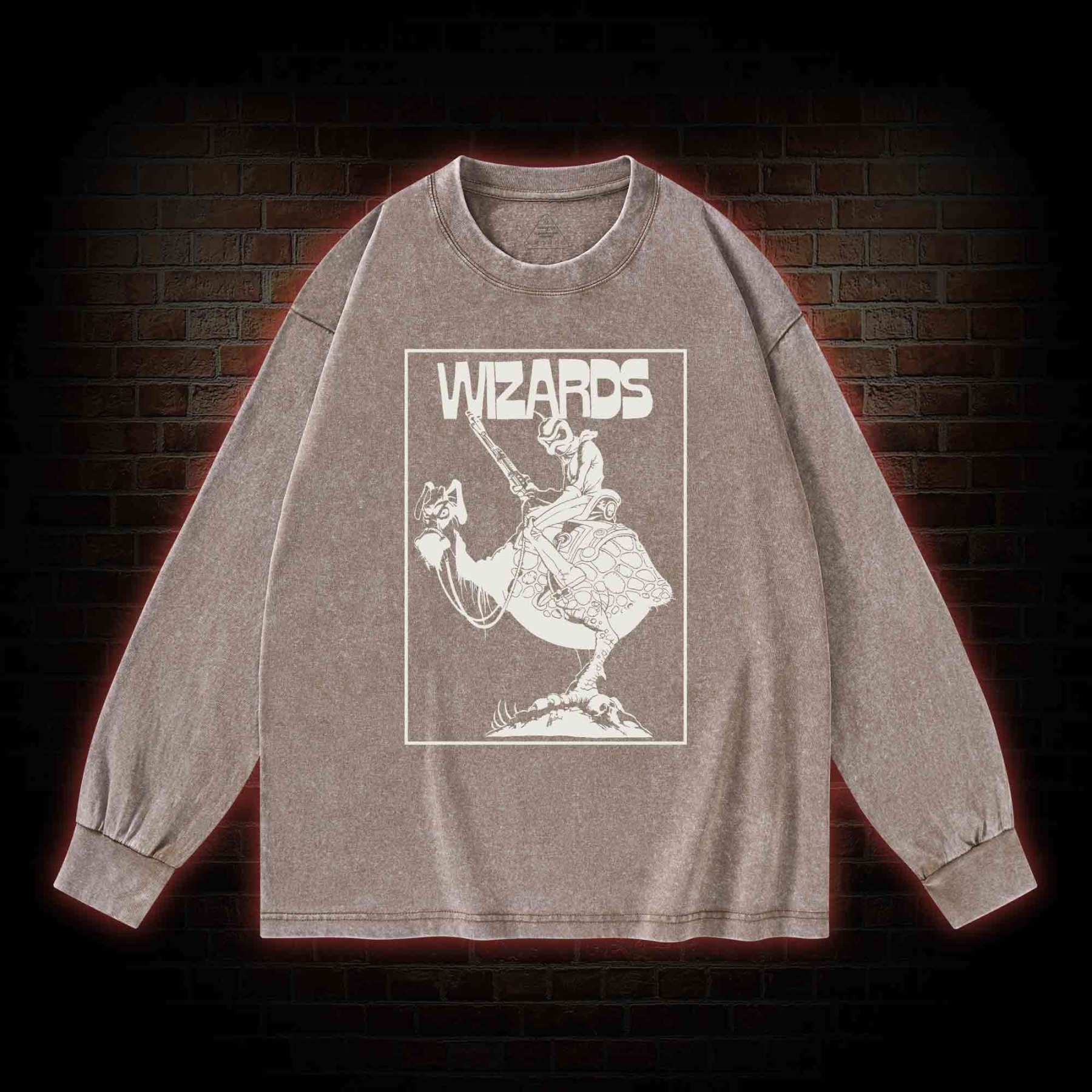 Wizards Washed Long-Sleeve T-shirt