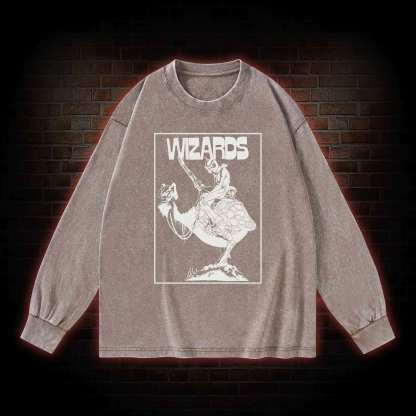 Wizards Washed Long-Sleeve T-shirt