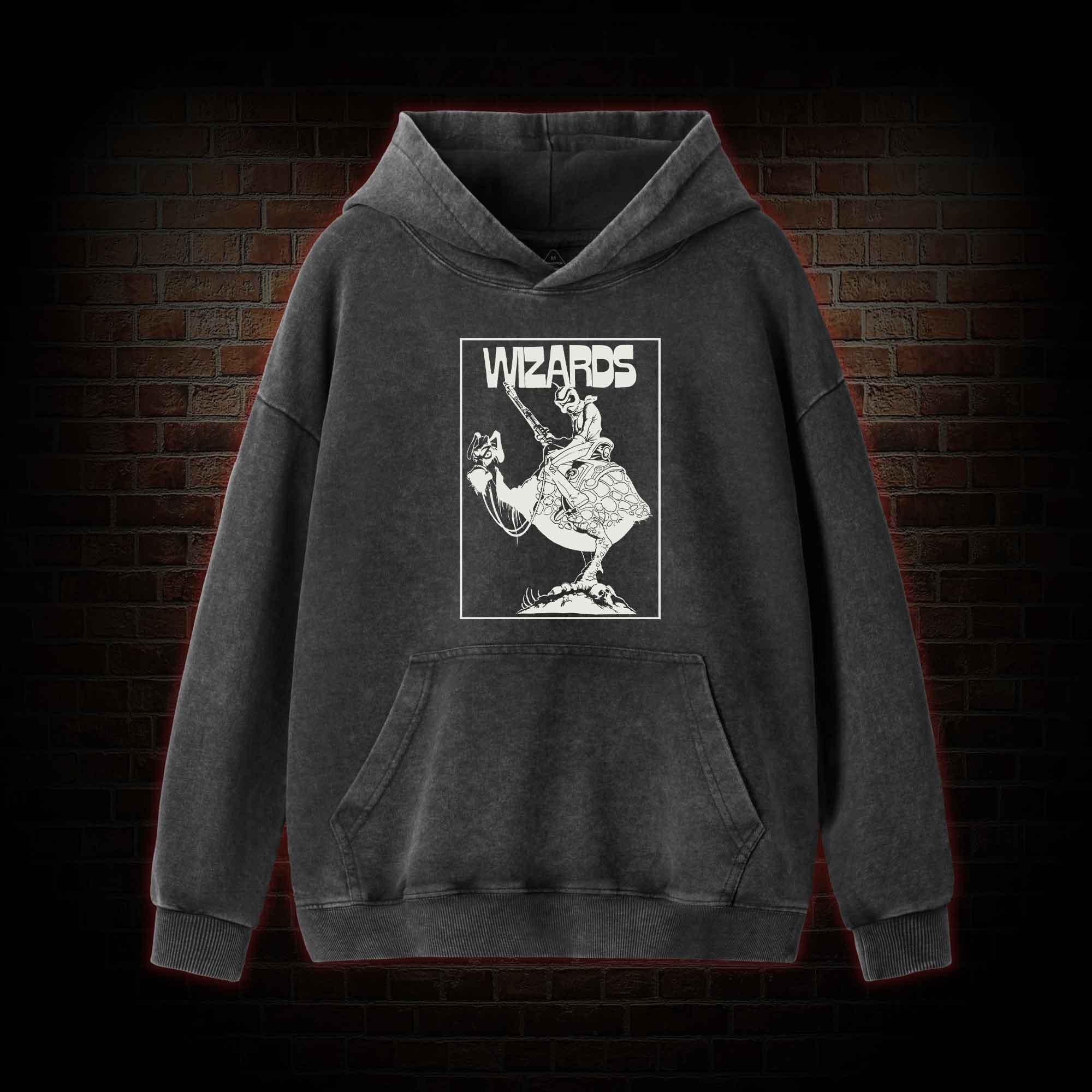 Wizards Washed Hoodie