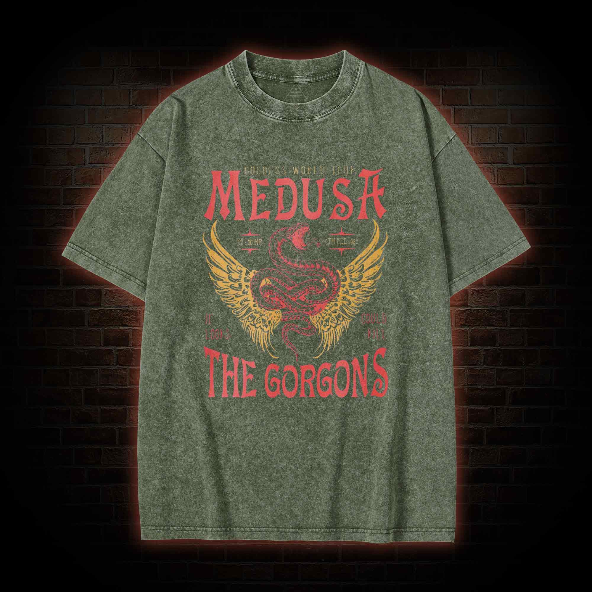 Medusa Washed T-shirt