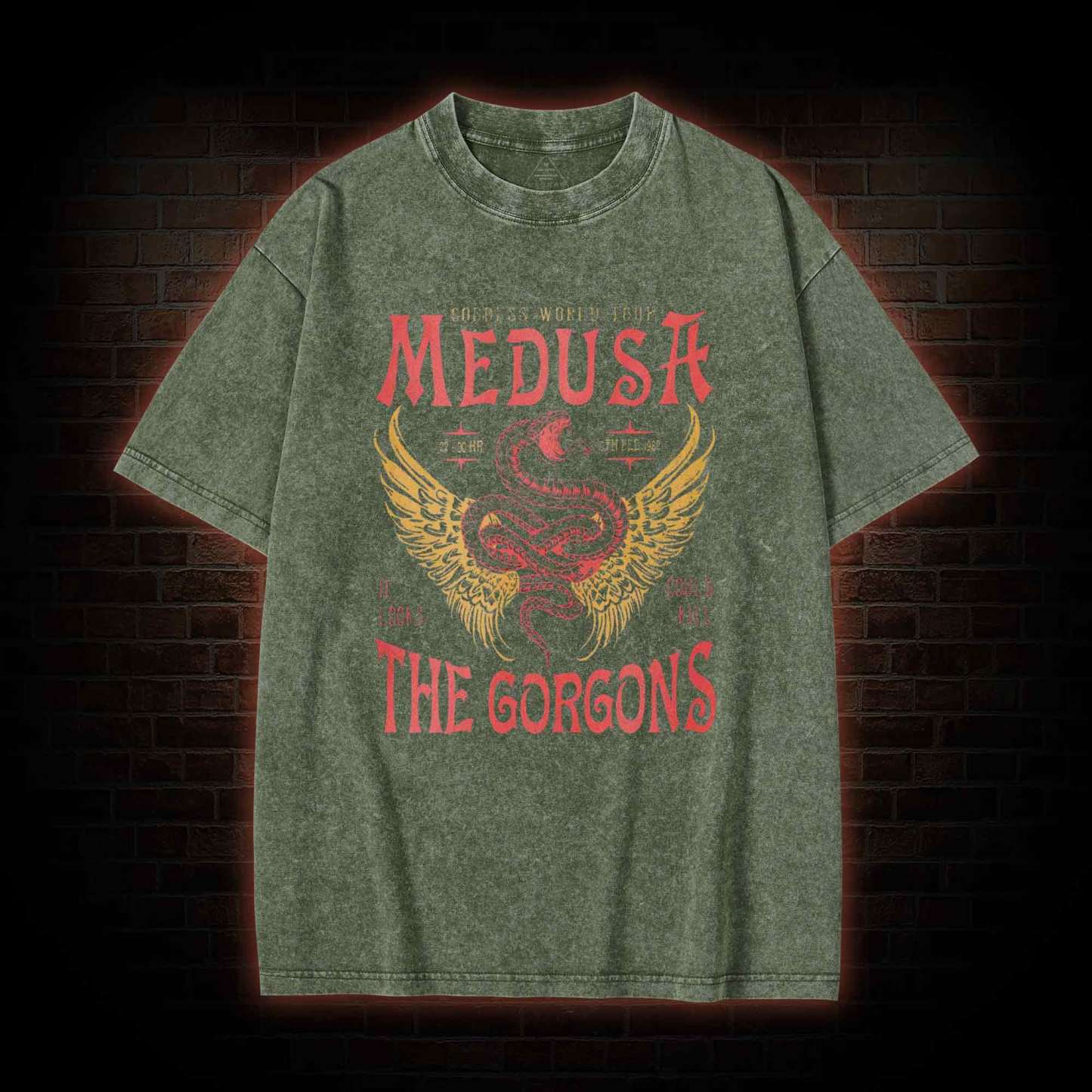 Medusa Washed T-shirt