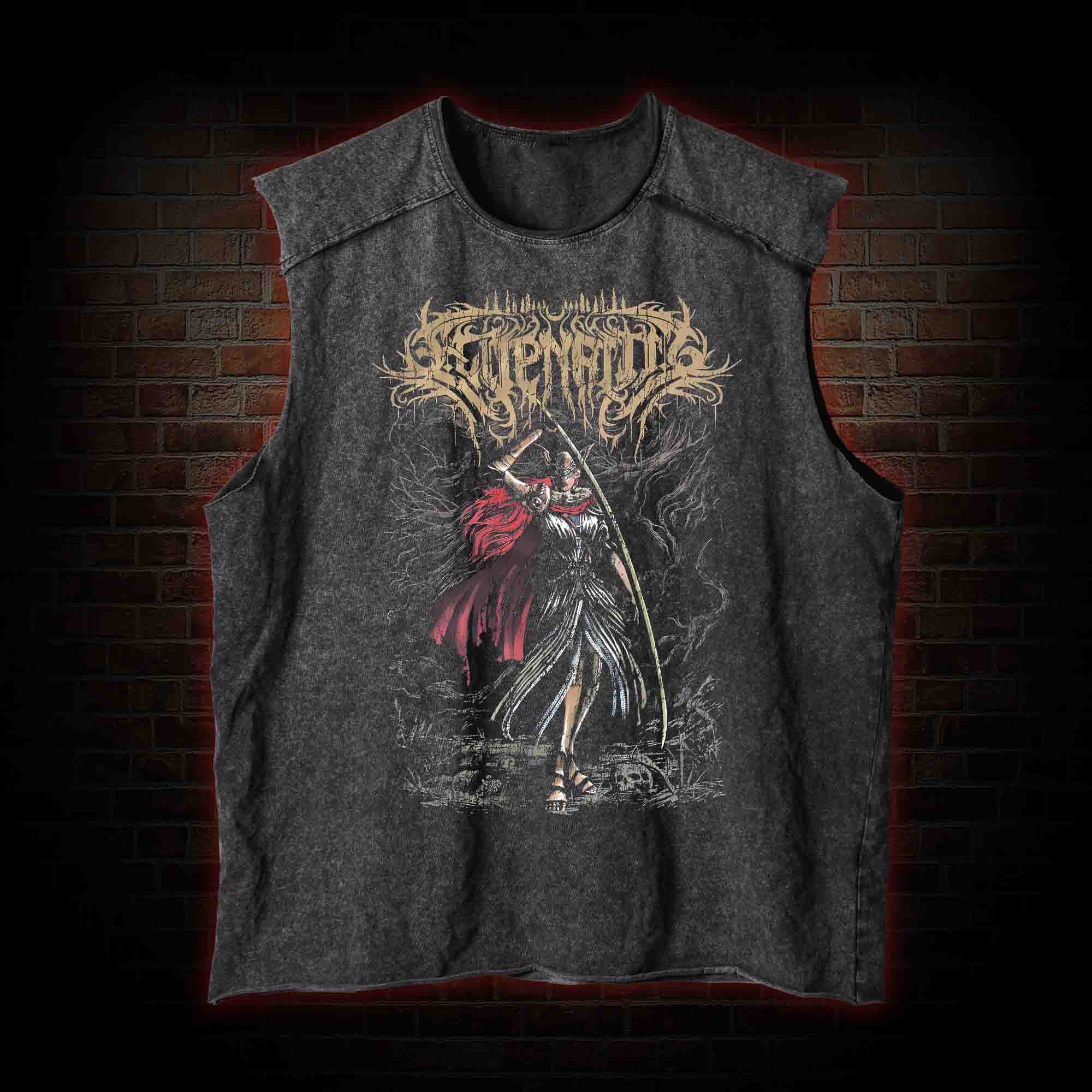 The Rot Goddess Vintage Washed Tank Top