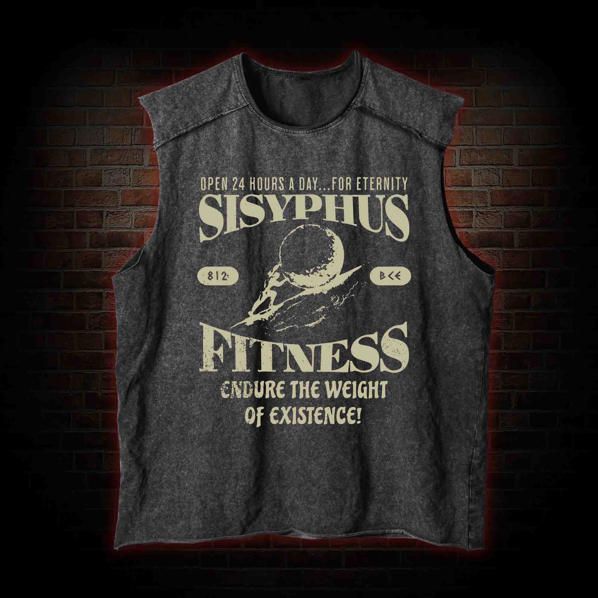 Sisyphus Fitness Vintage Washed Tank Top