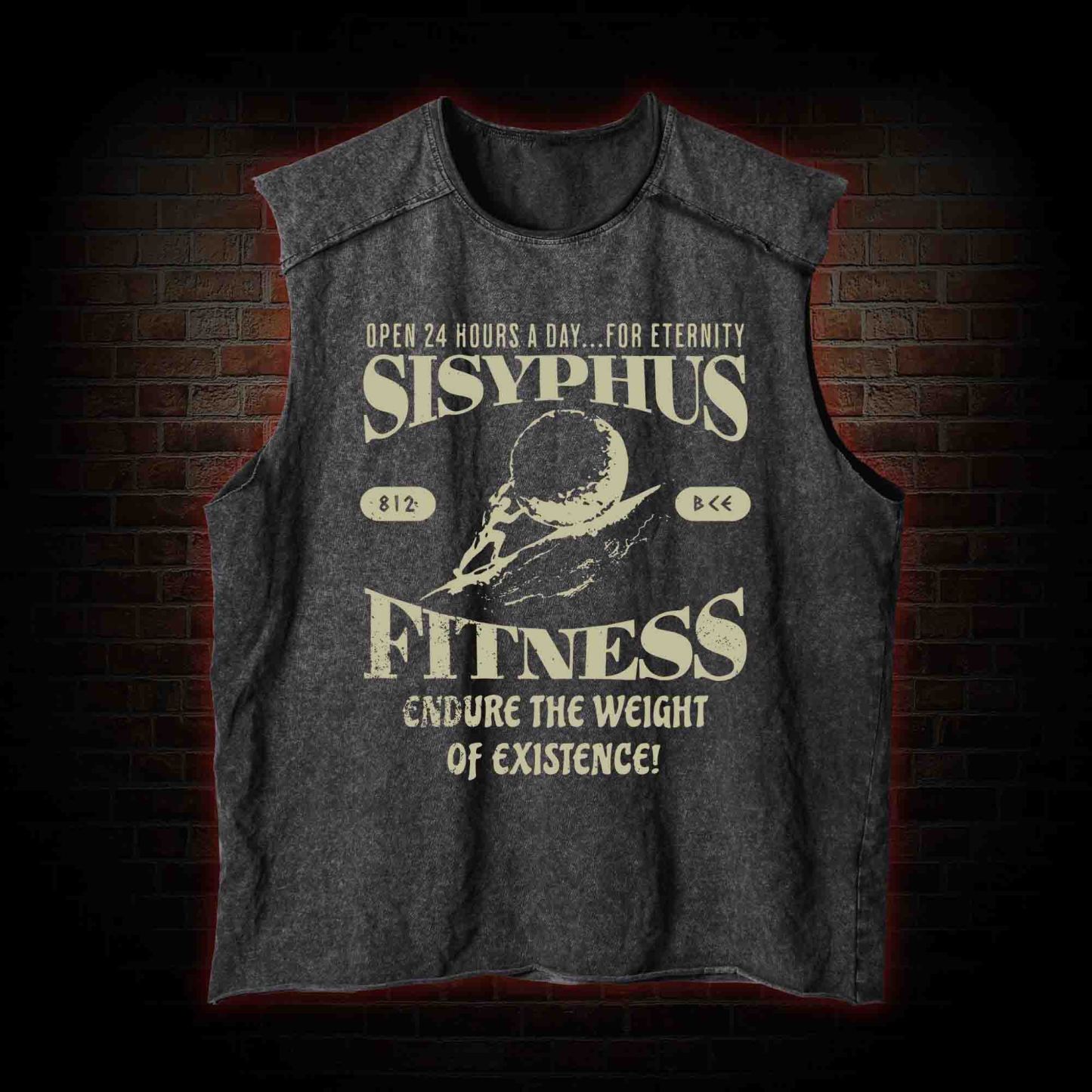 Sisyphus Fitness Vintage Washed Tank Top