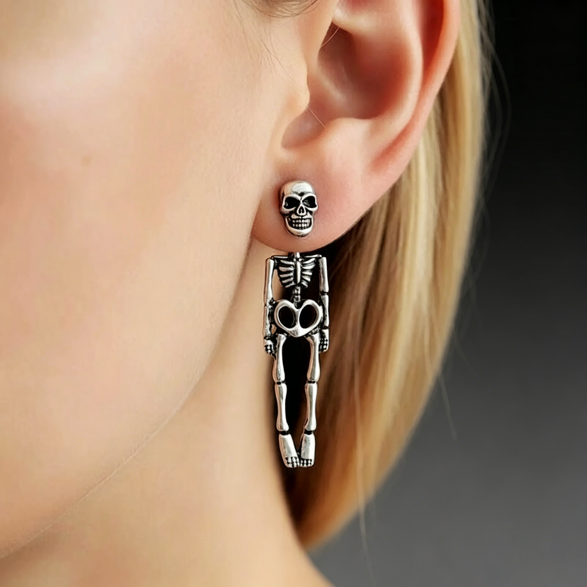 The Skeleton Earrings