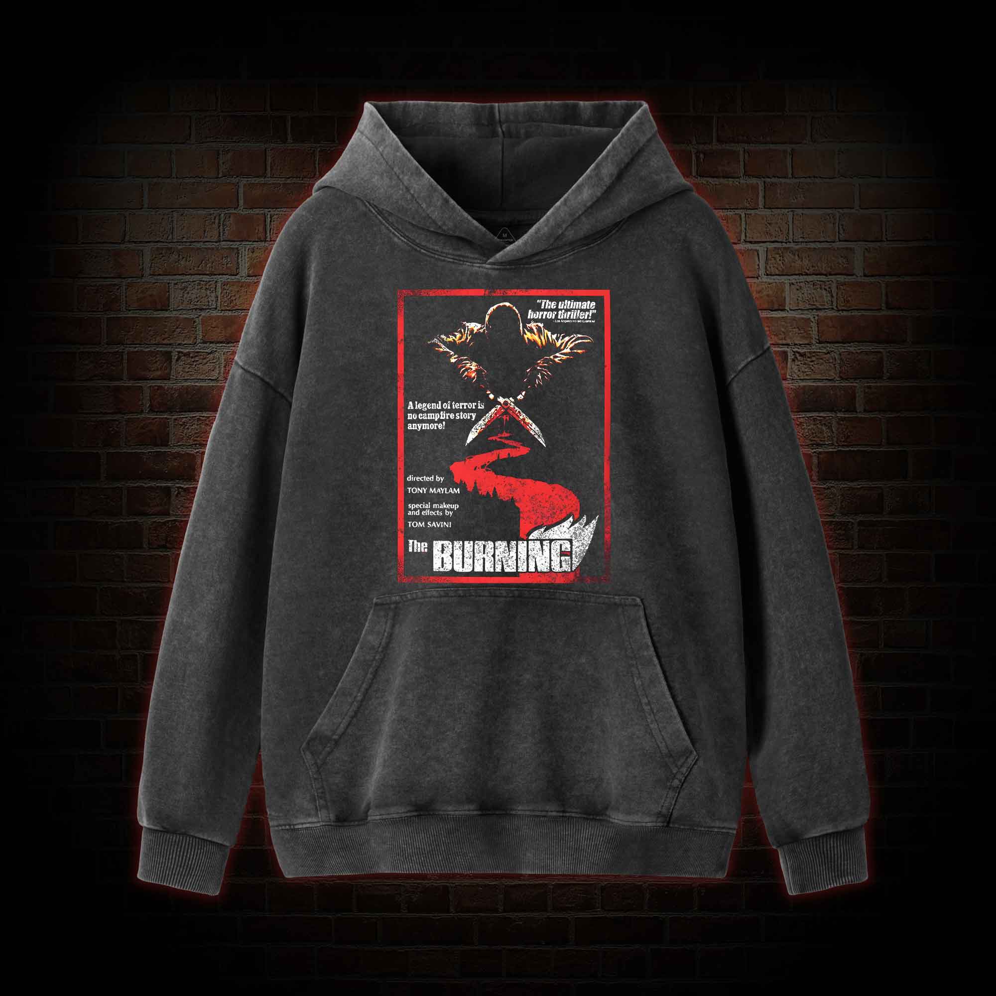 The Ultimate Horror Thriller Washed Hoodie