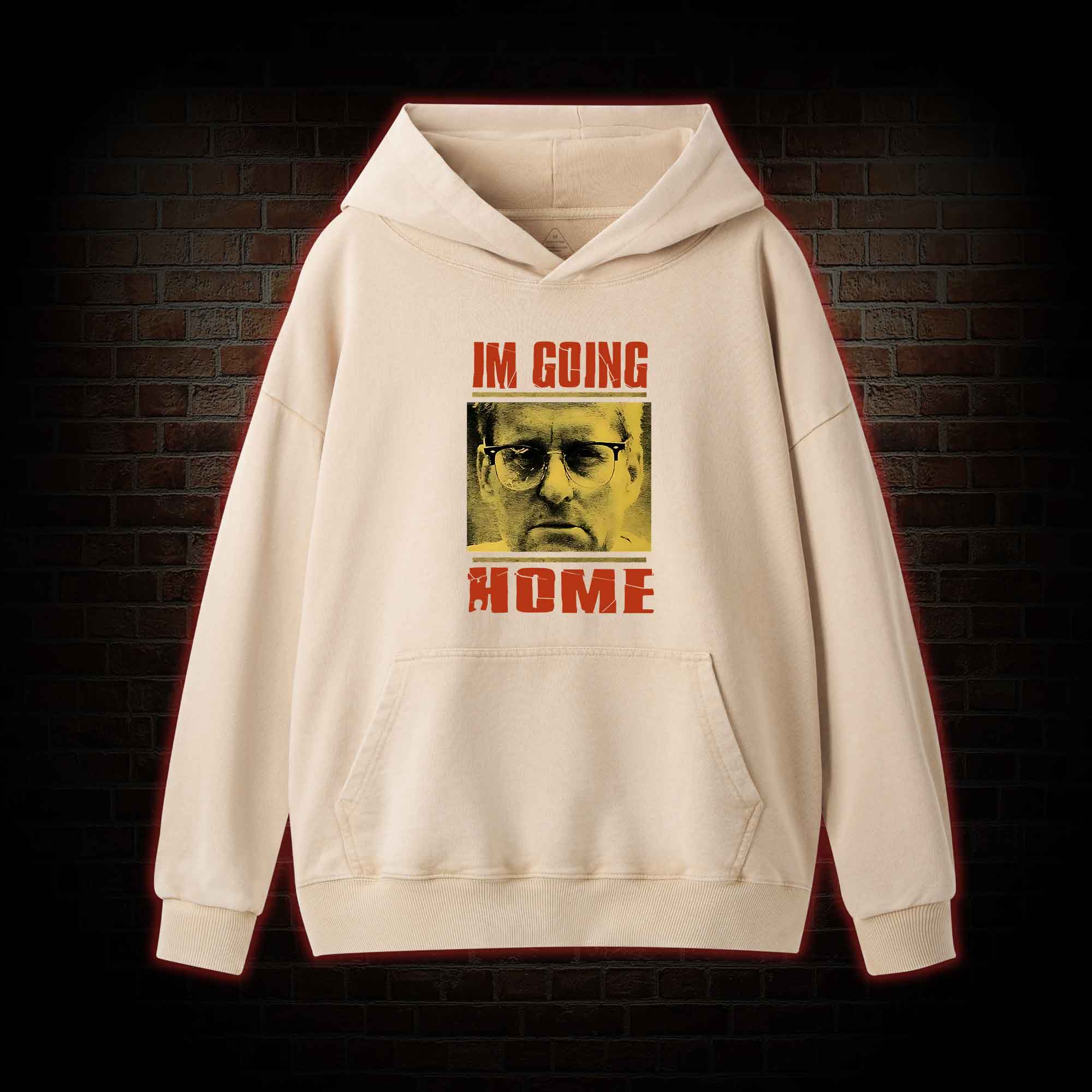 I'm Going Home Washed Hoodie