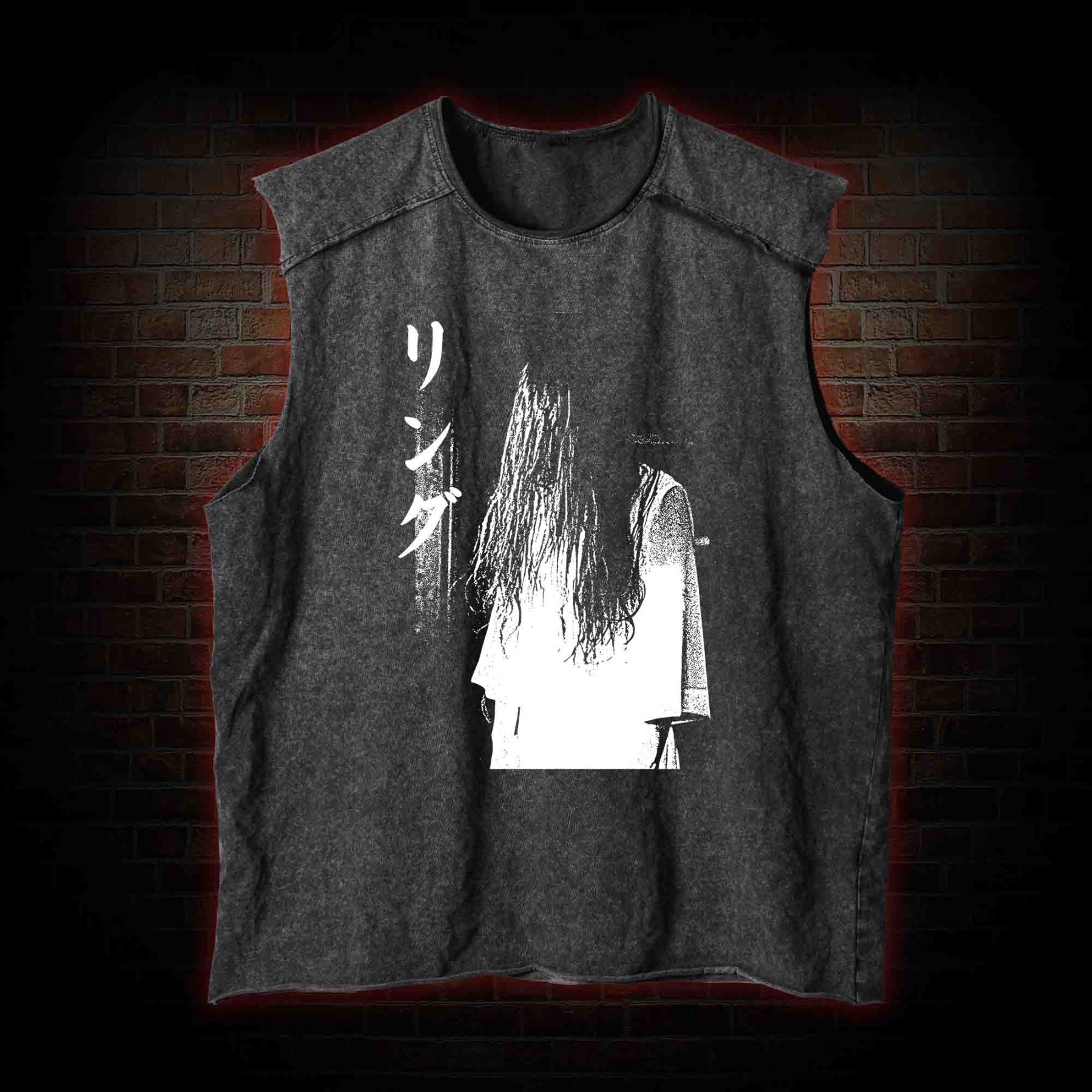 Vintage Ghost Washed Tank Top