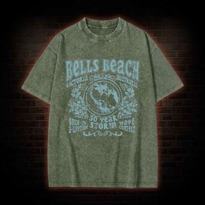 Bells Beach Australia Washed T-shirt