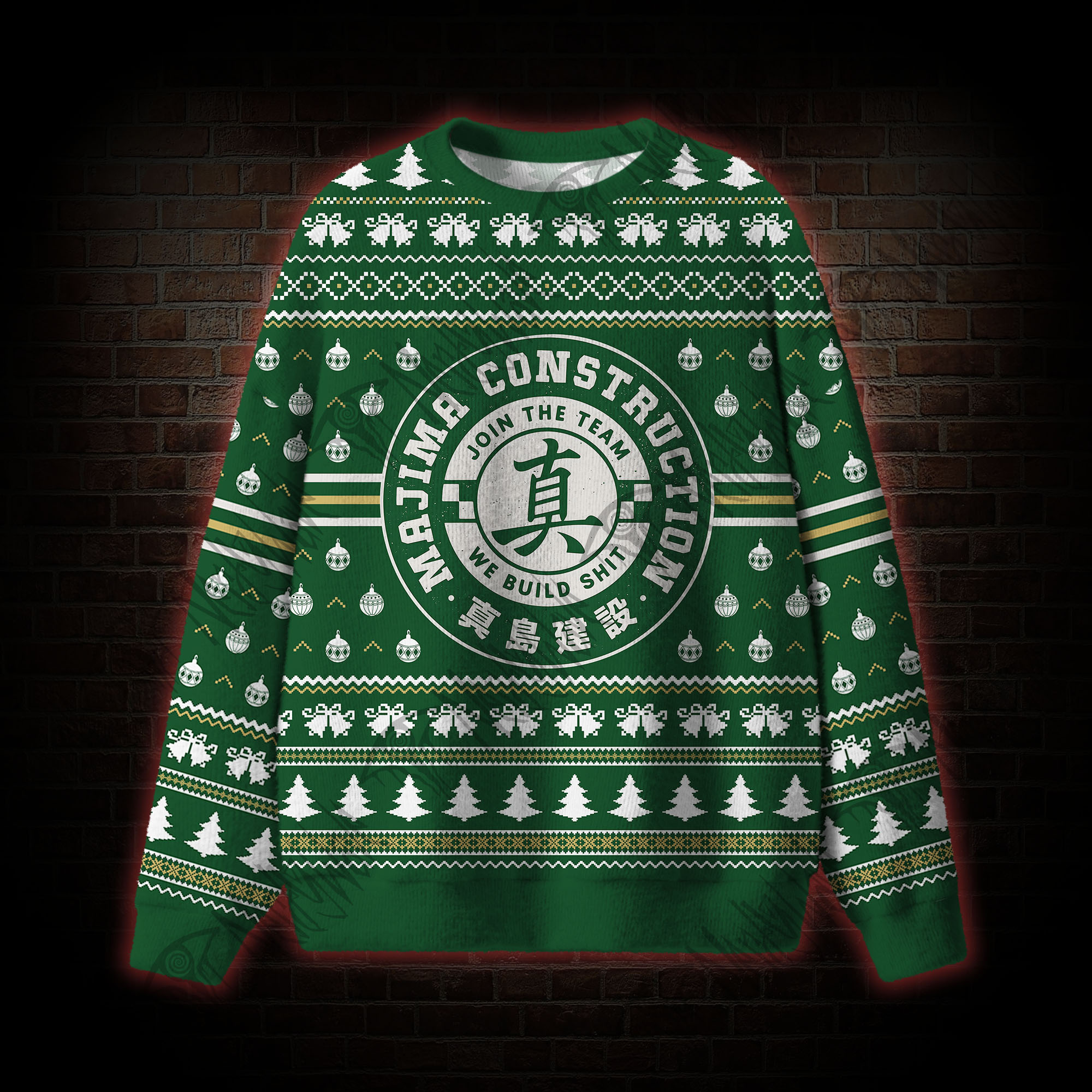 Majima Construction Ugly Sweatshirts