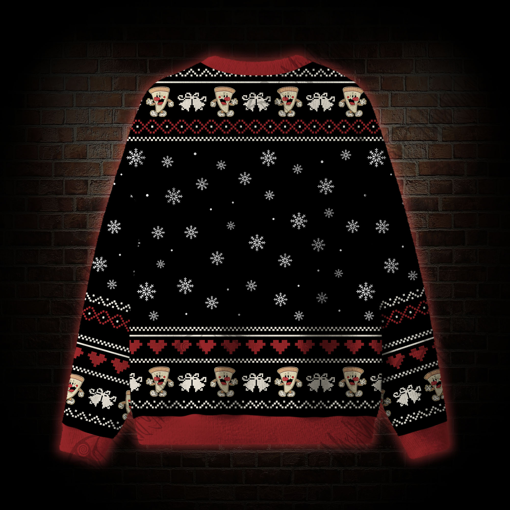 Peppino Spaghetti Peppino Pizza Ugly Sweatshirts