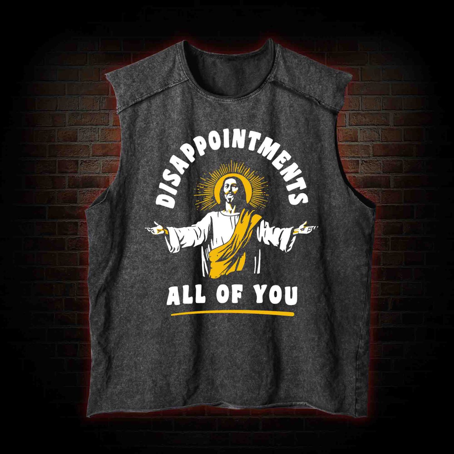 Disappointments All Of You Vintage Washed Tank Top