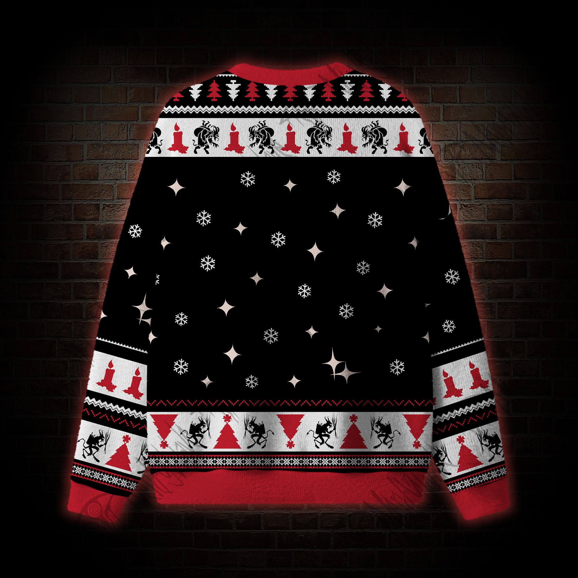 Krampus Is Coming Ugly Sweatshirts