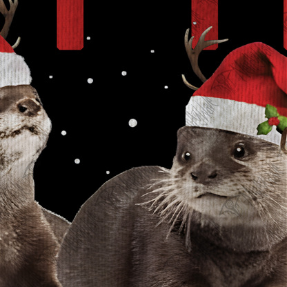 All of the Otter Reindeer Ugly Sweatshirts