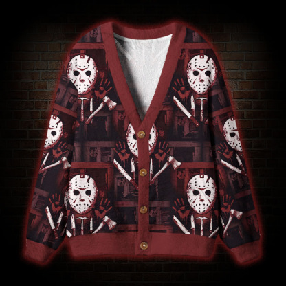 Camp Slasher Cardigan Sweater