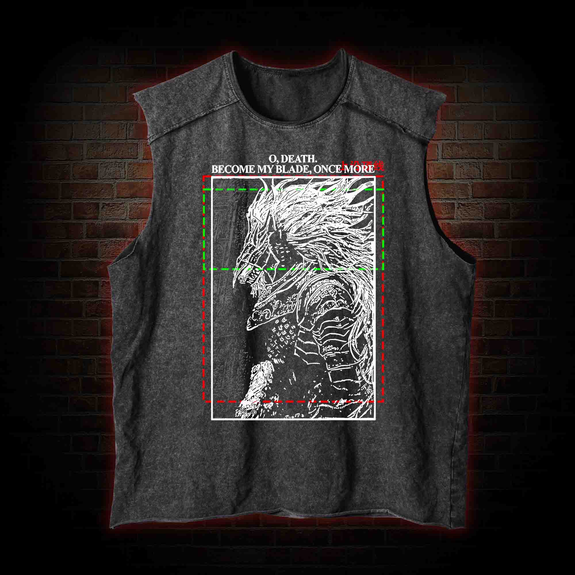 The Black Blade Washed Tank Top
