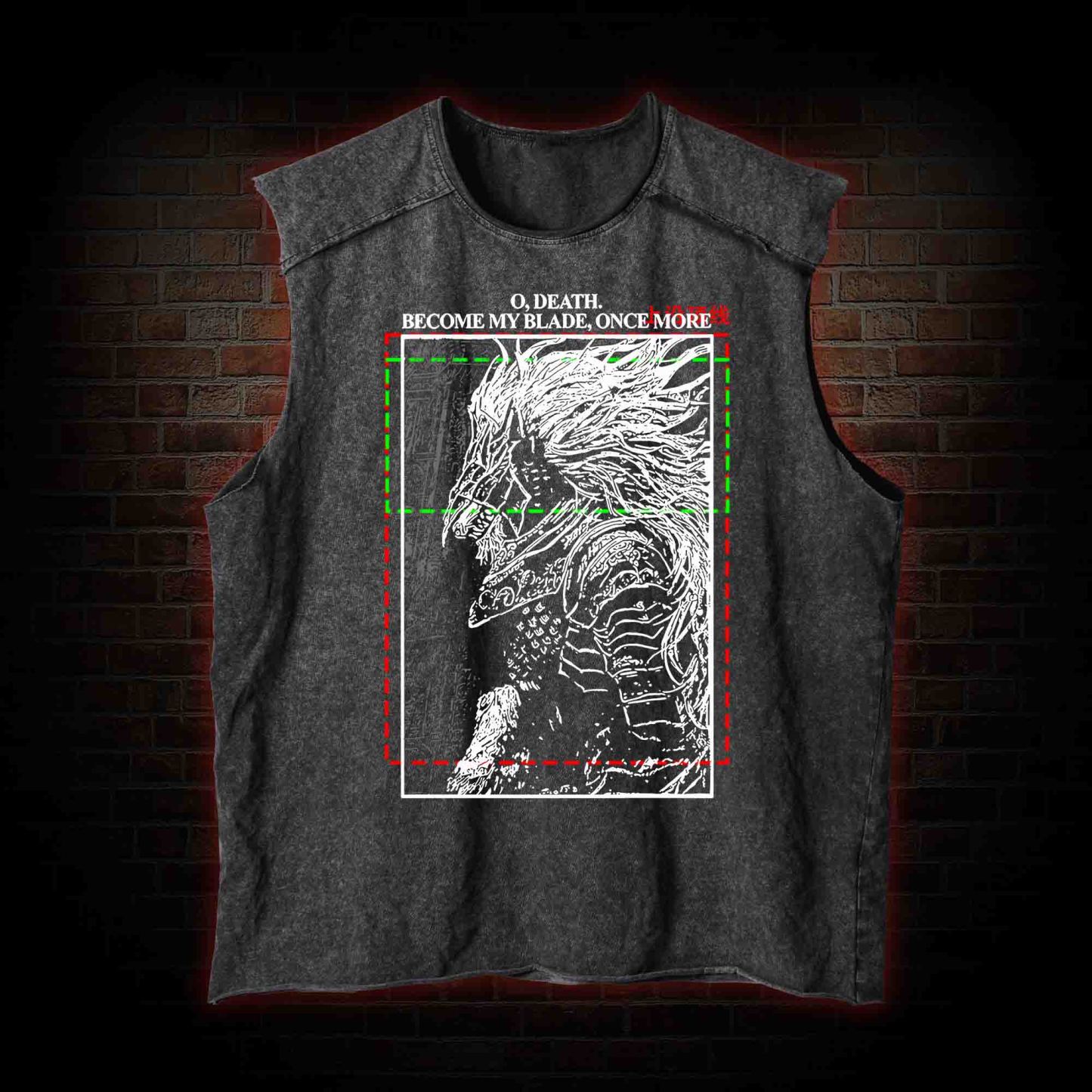 The Black Blade Washed Tank Top