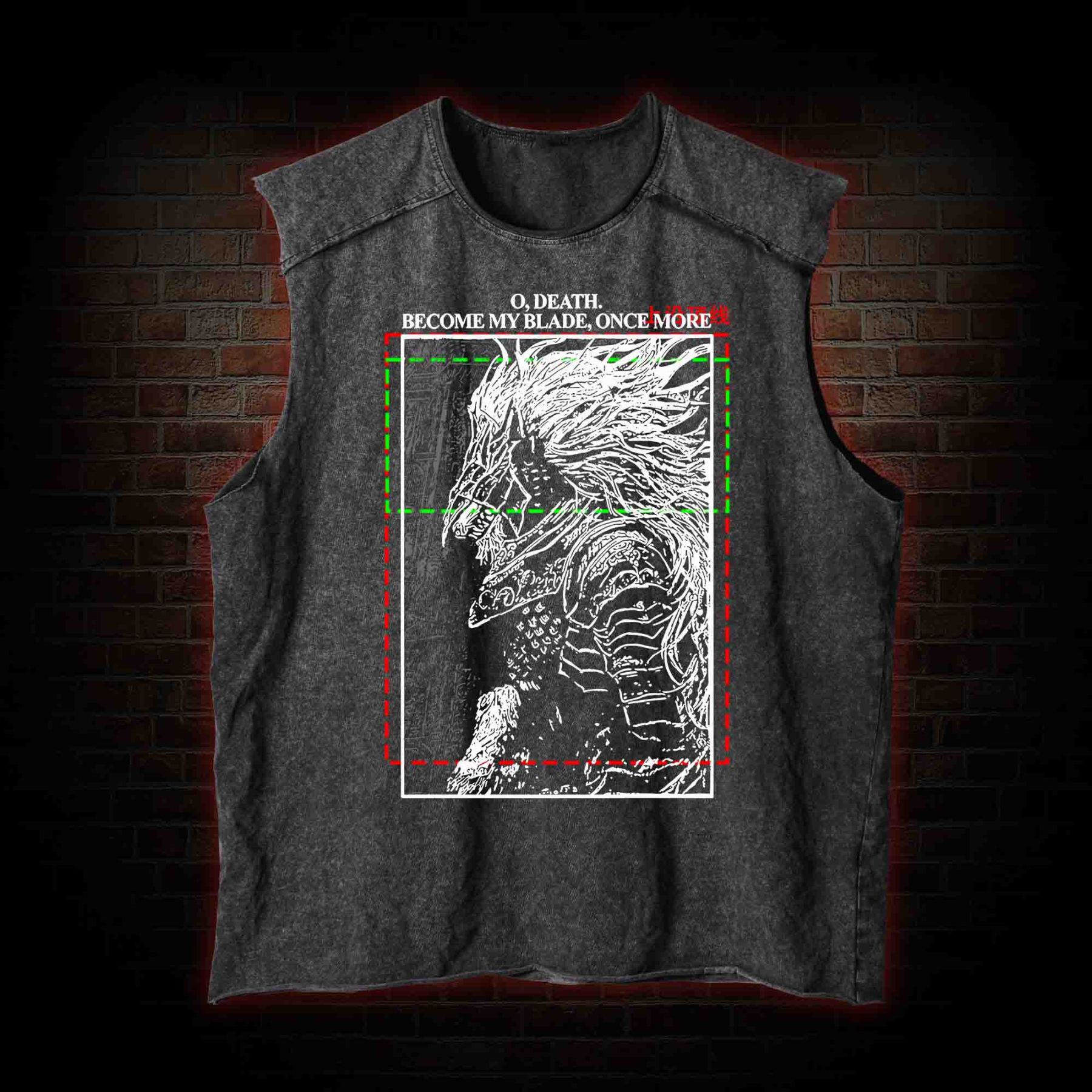 The Black Blade Washed Tank Top