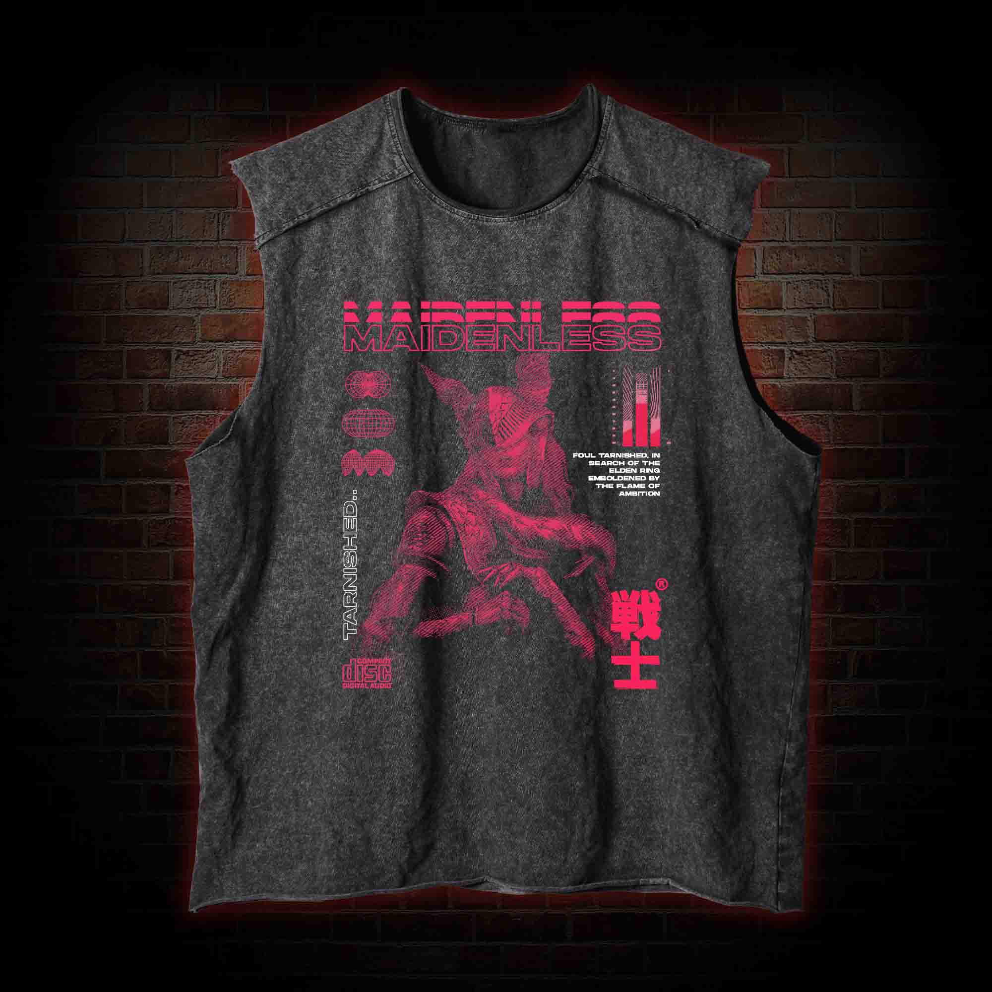 Maidenless Vintage Washed Tank Top