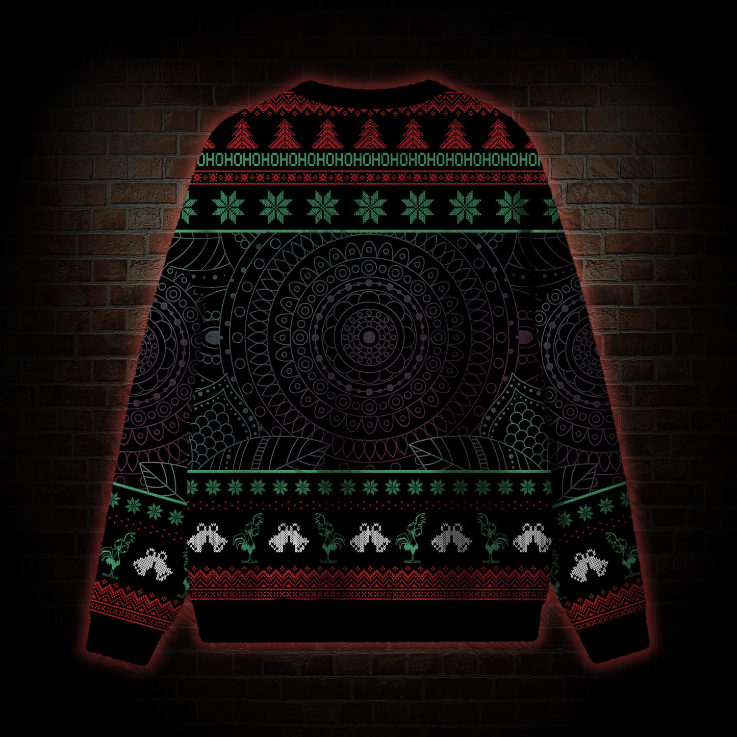 Scream Chicken Ugly Sweatshirts