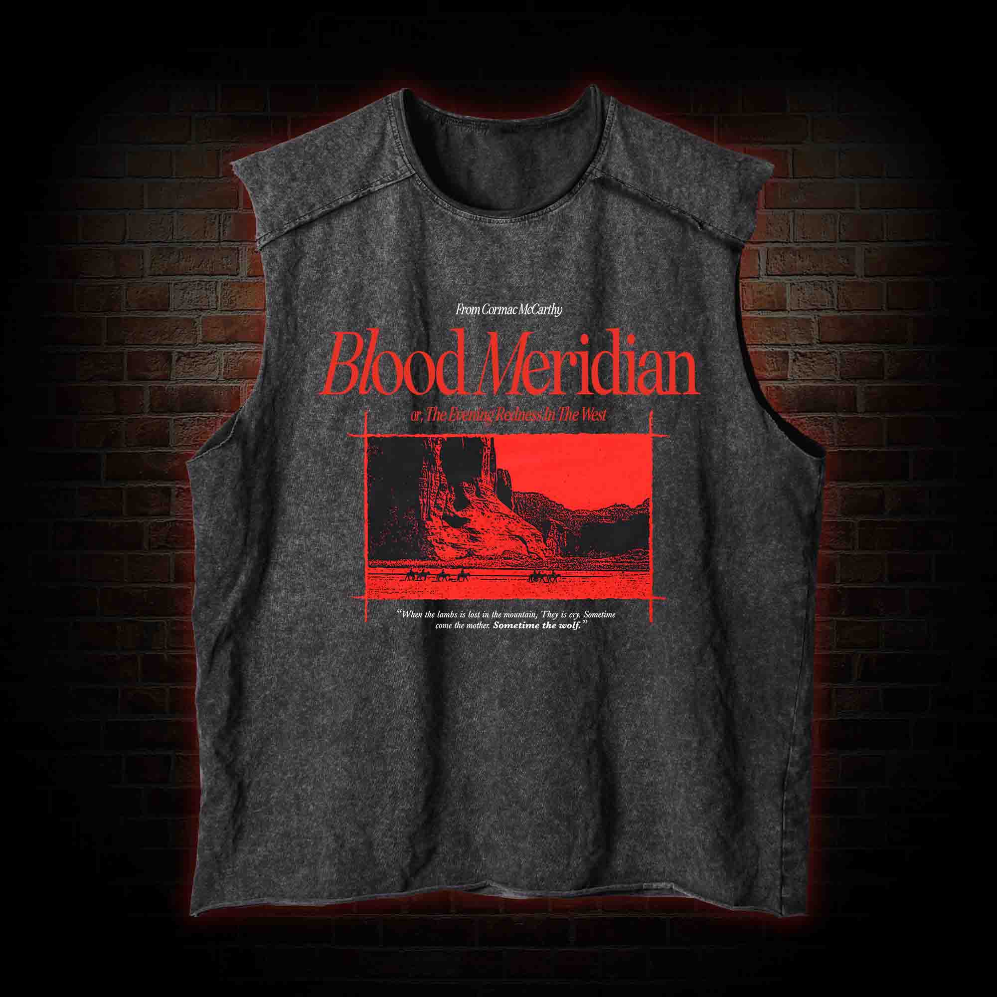 Blood Meridian Vintage Washed Tank Top