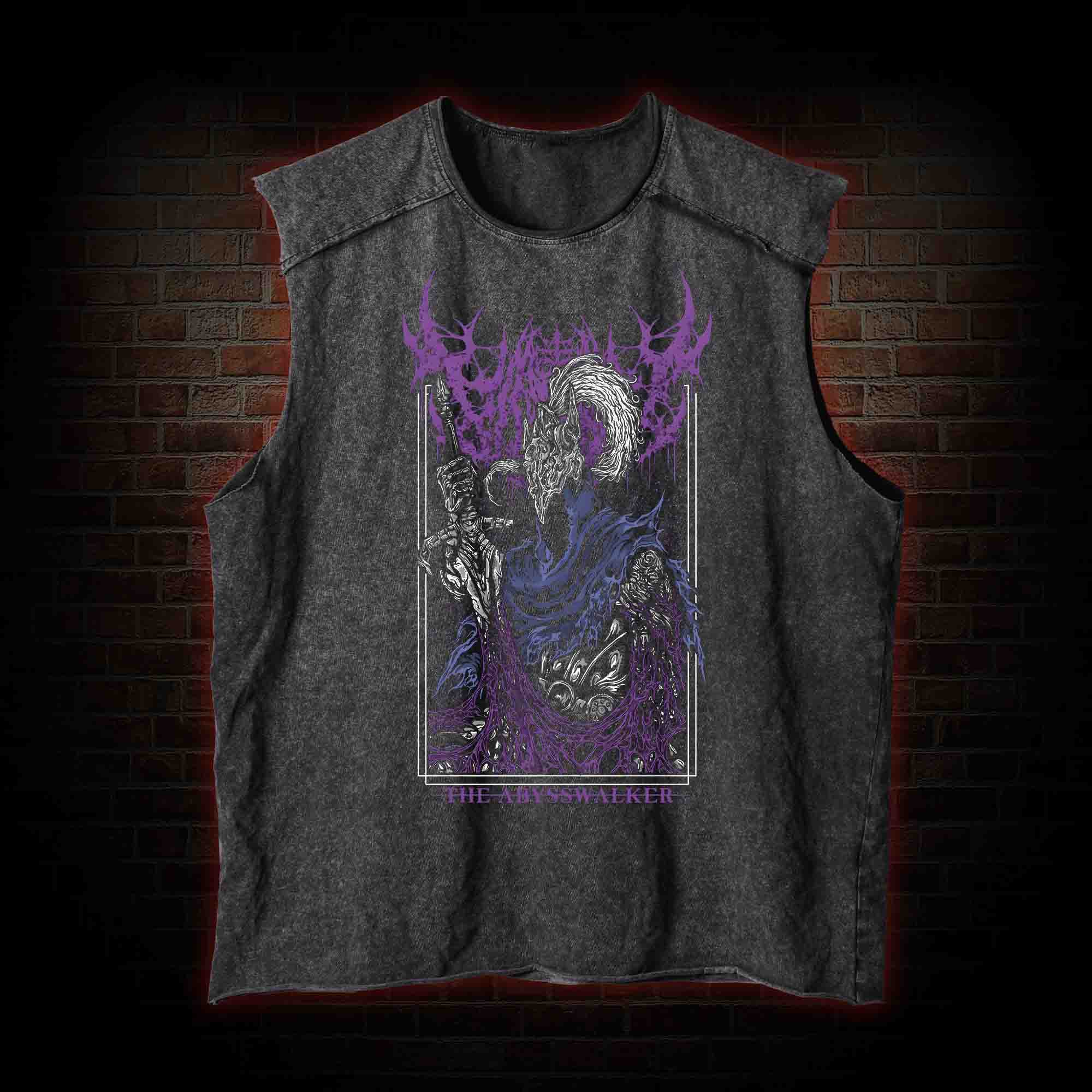 The Abysswalker Vintage Washed Tank Top