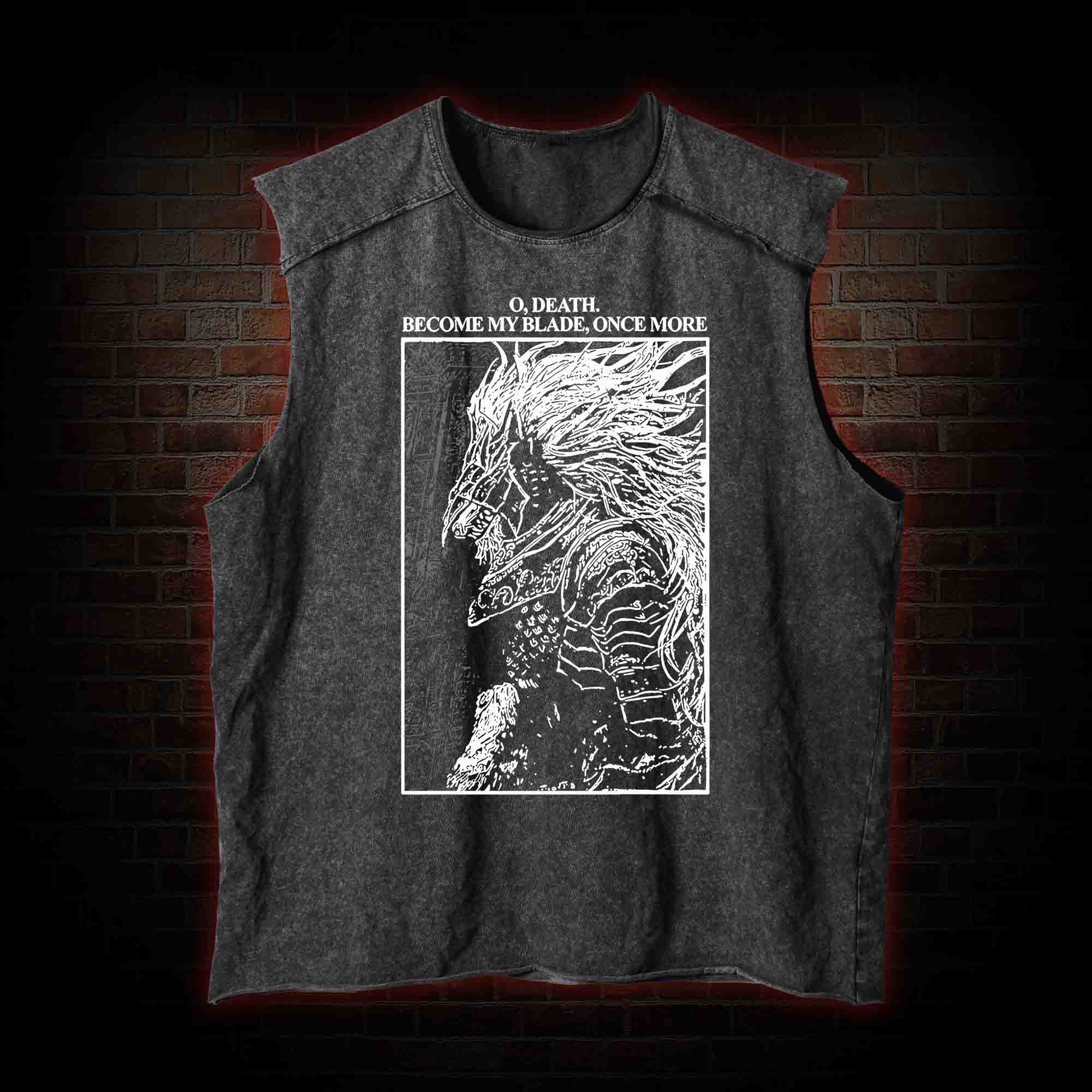The Black Blade Washed Tank Top