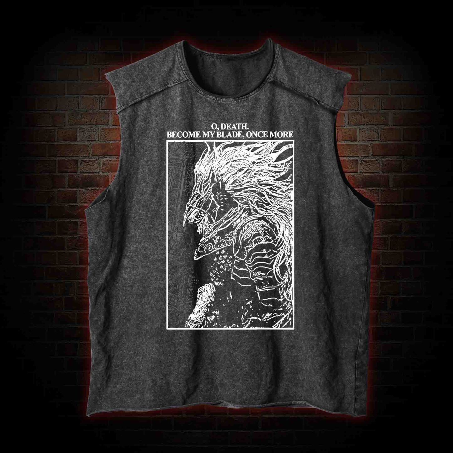 The Black Blade Washed Tank Top
