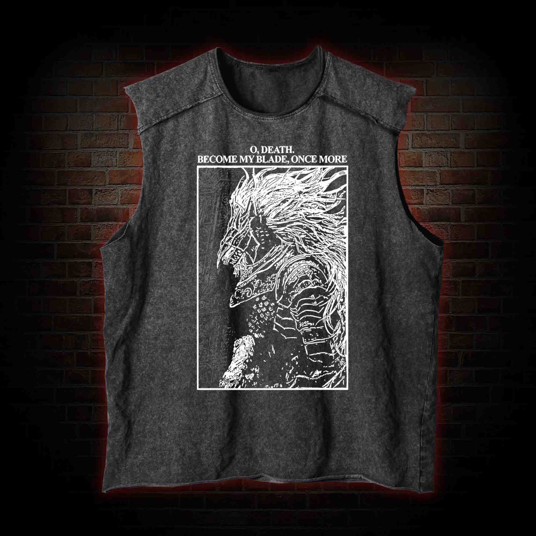 The Black Blade Washed Tank Top