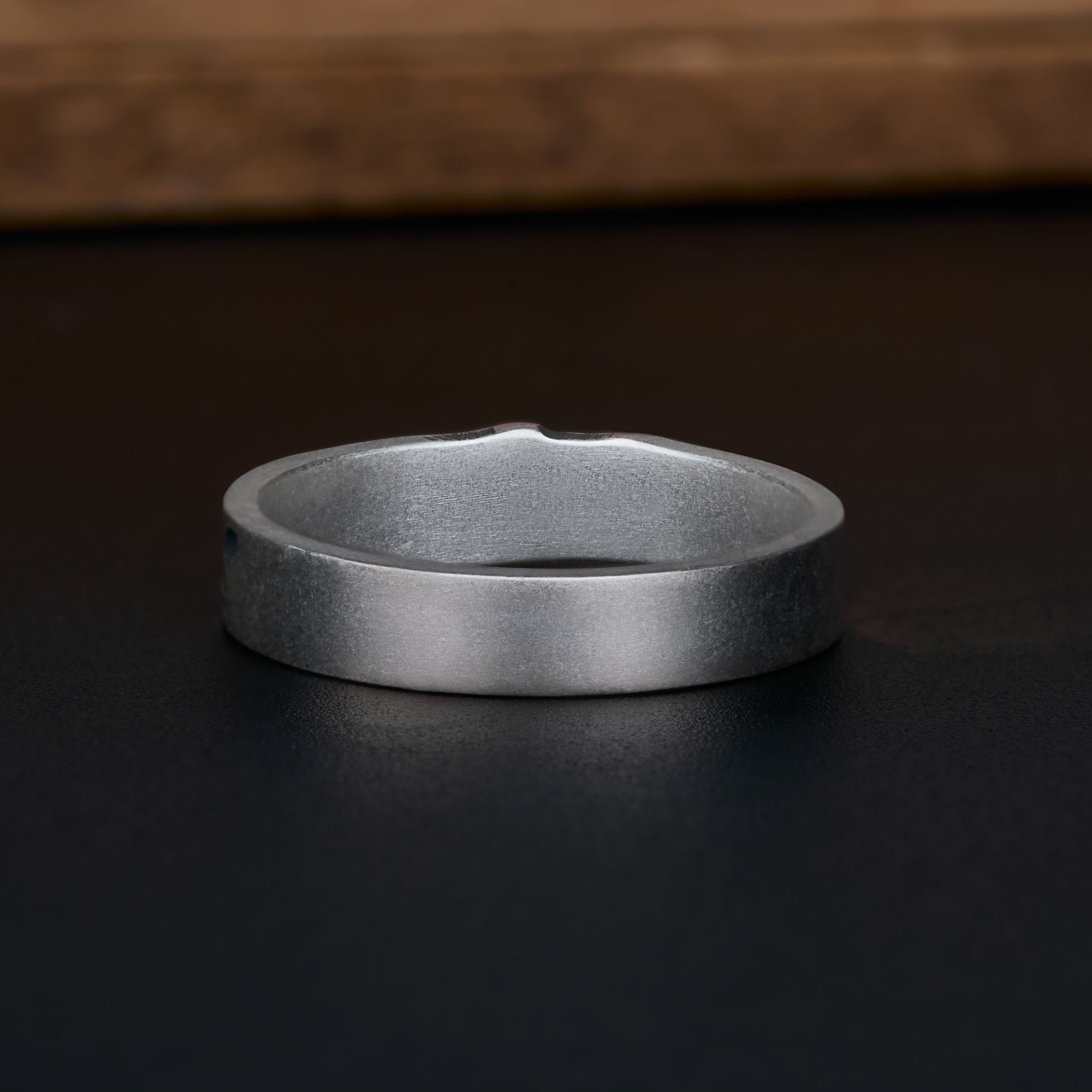 Abyss Sterling Silver Band Ring