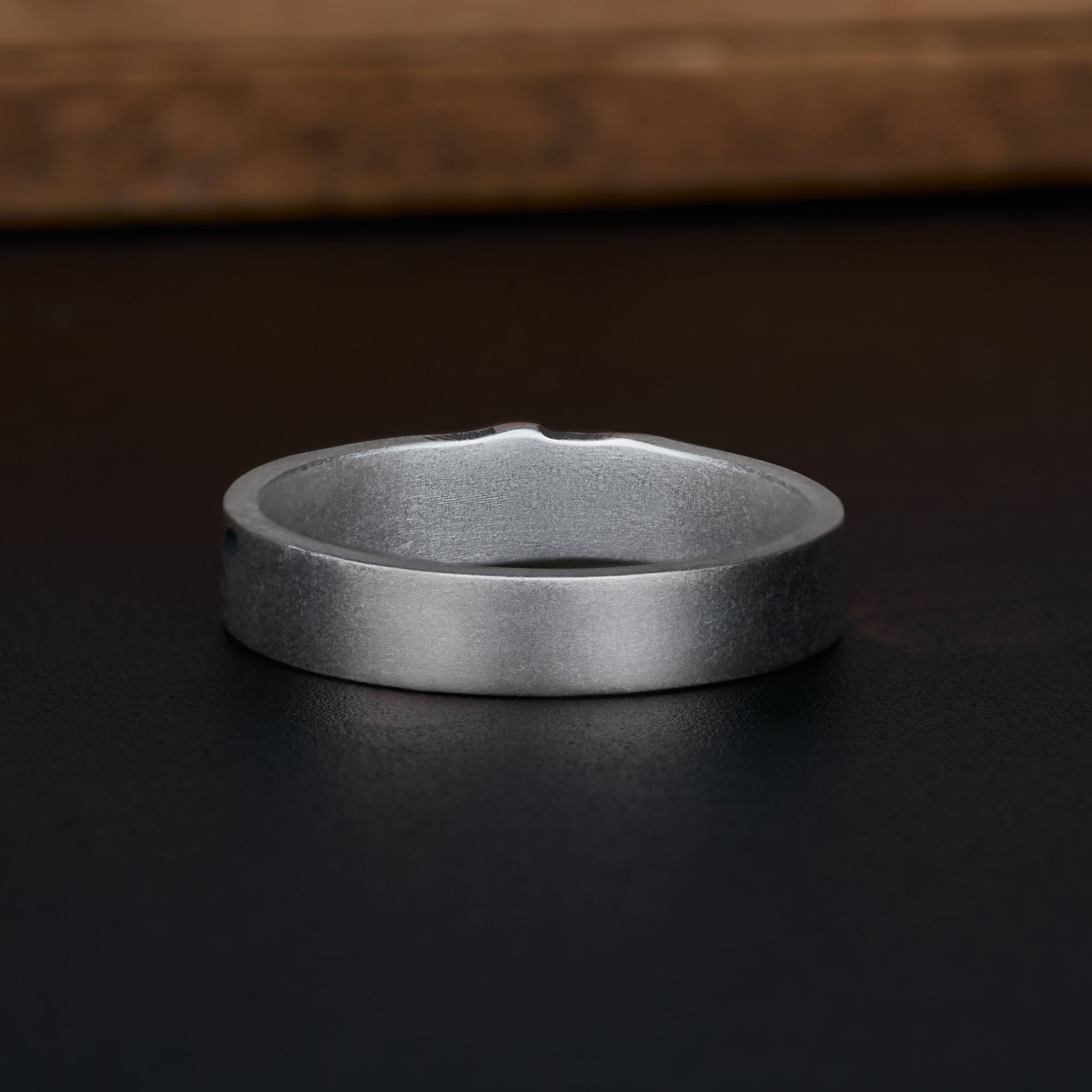 Abyss Sterling Silver Band Ring