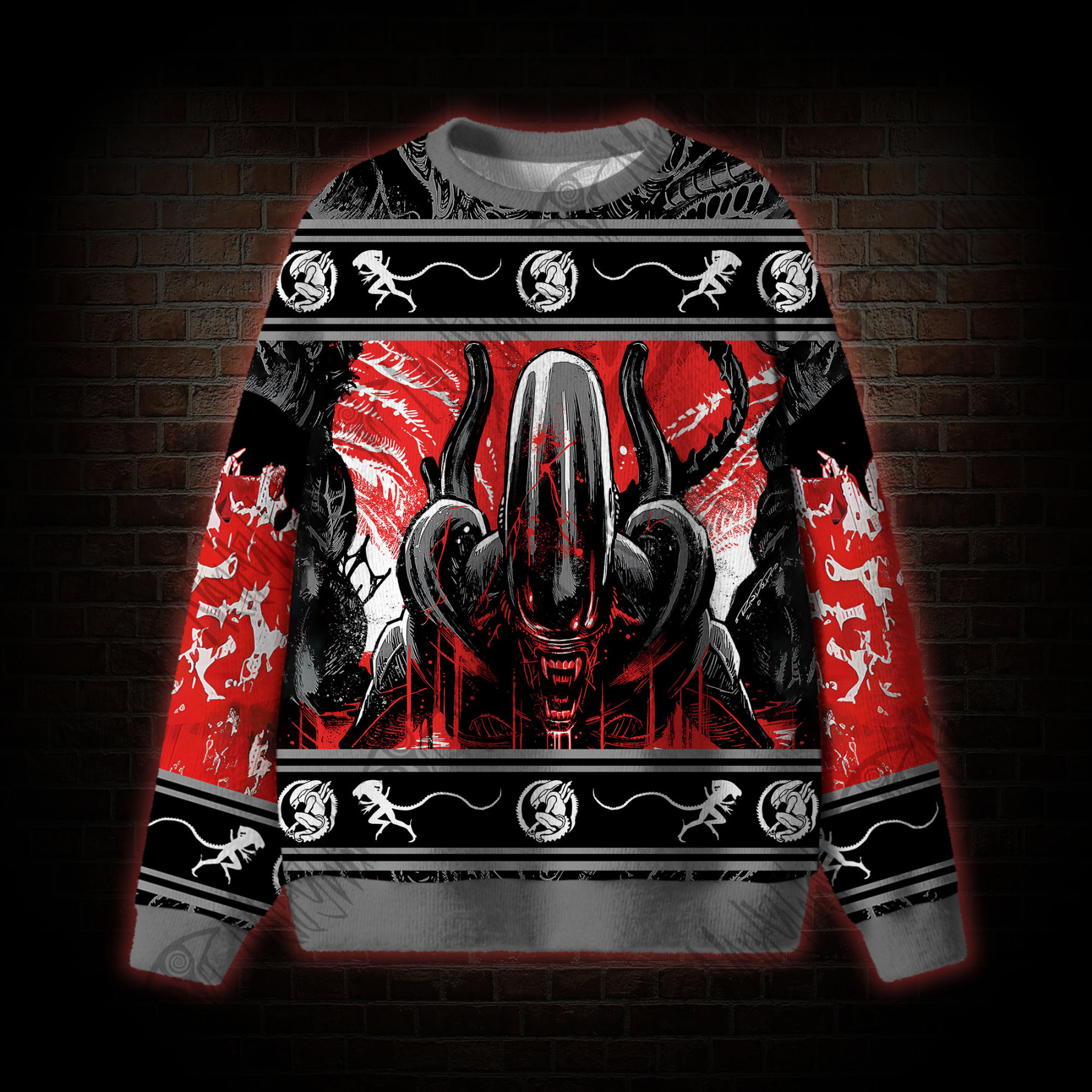 Alien Horror Ugly Sweatshirts