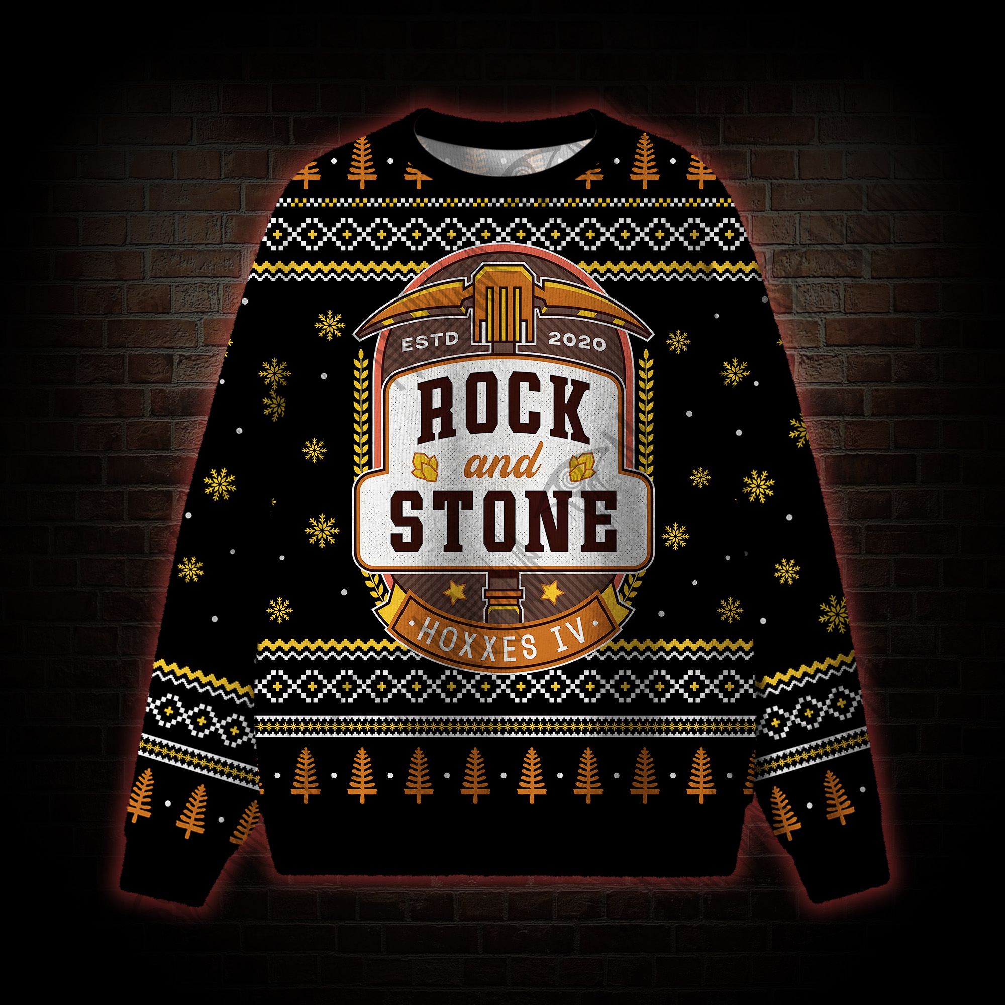Rock And Stone Ugly Sweatshirts