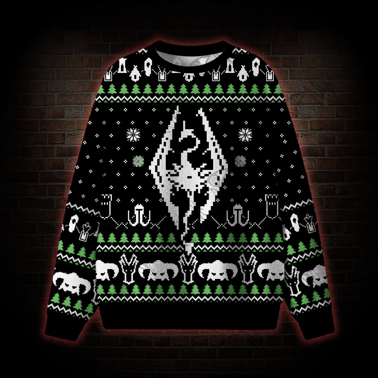 Arrow in the Knee Ugly Sweatshirts