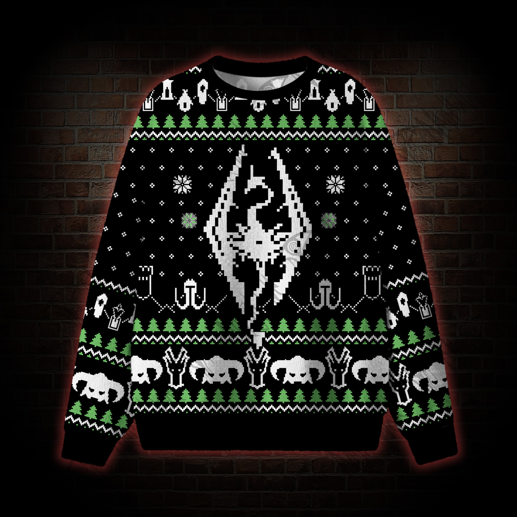 Arrow in the Knee Ugly Sweatshirts