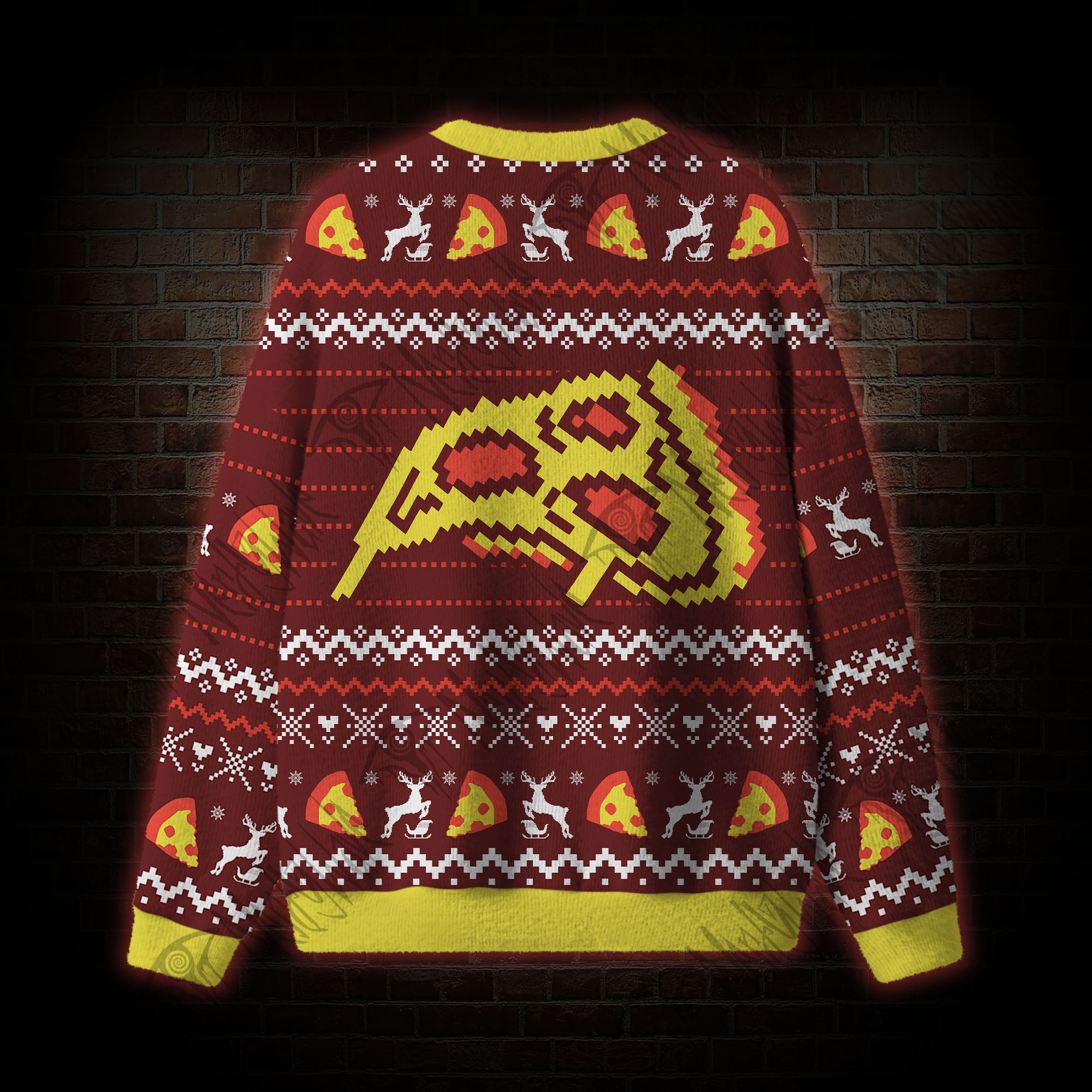 Pizza Slice Ugly Sweatshirts