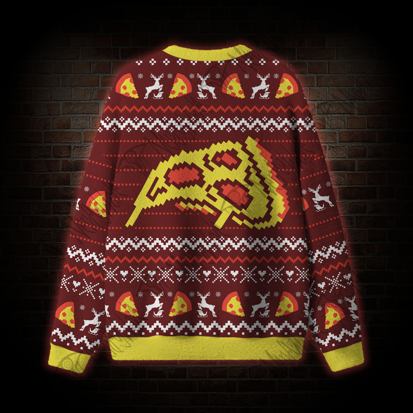 Pizza Slice Ugly Sweatshirts