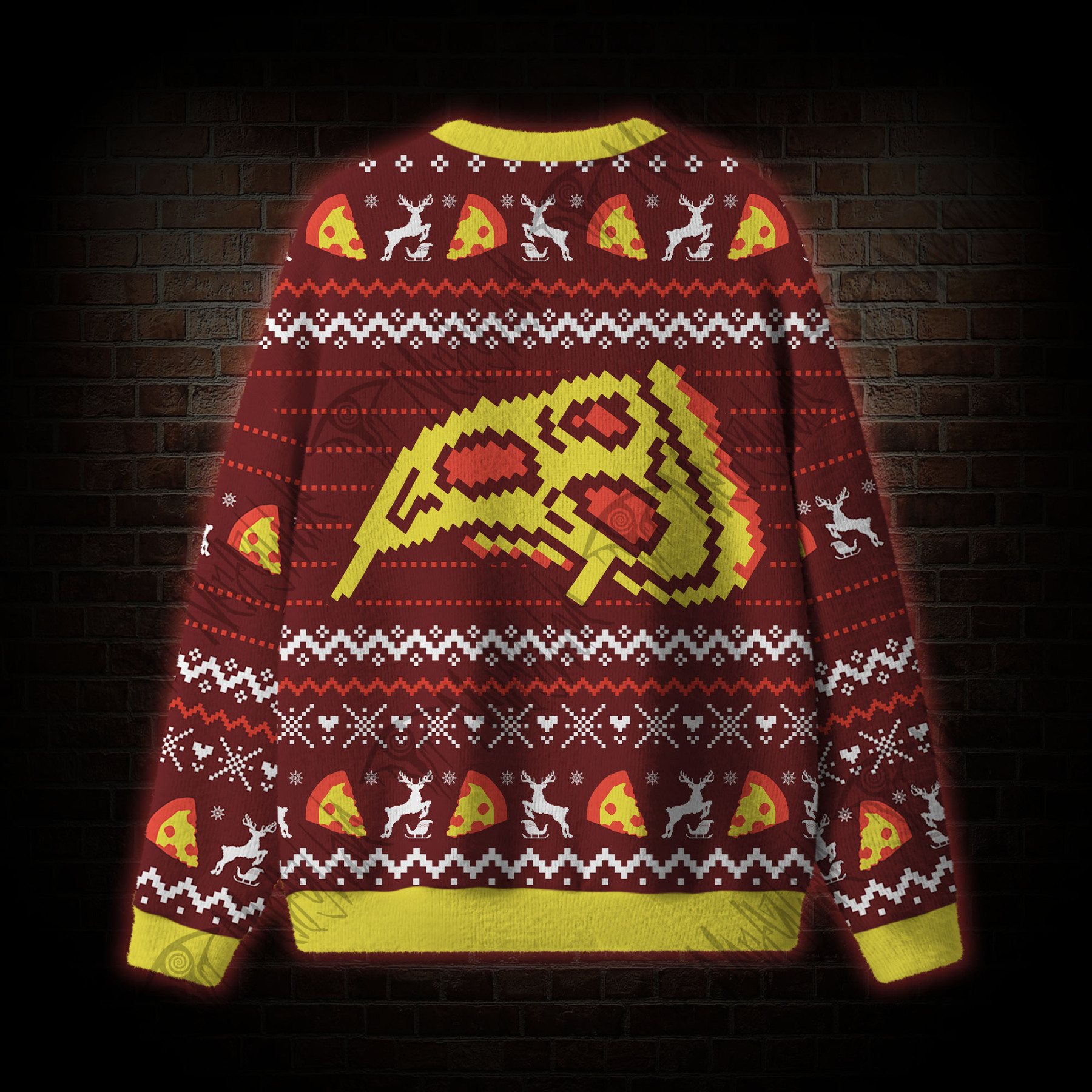 Pizza Slice Ugly Sweatshirts