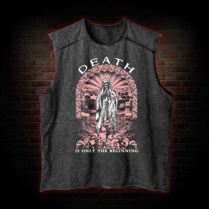 Death is Only the Beginning Vintage Washed Tank Top