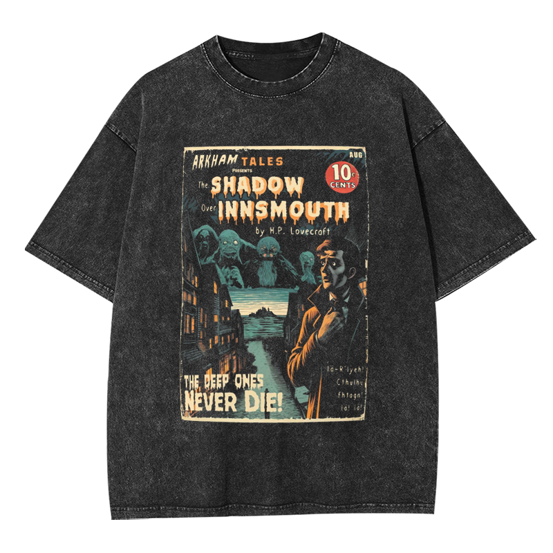 The Shadow Over Innsmouth Washed T-shirt