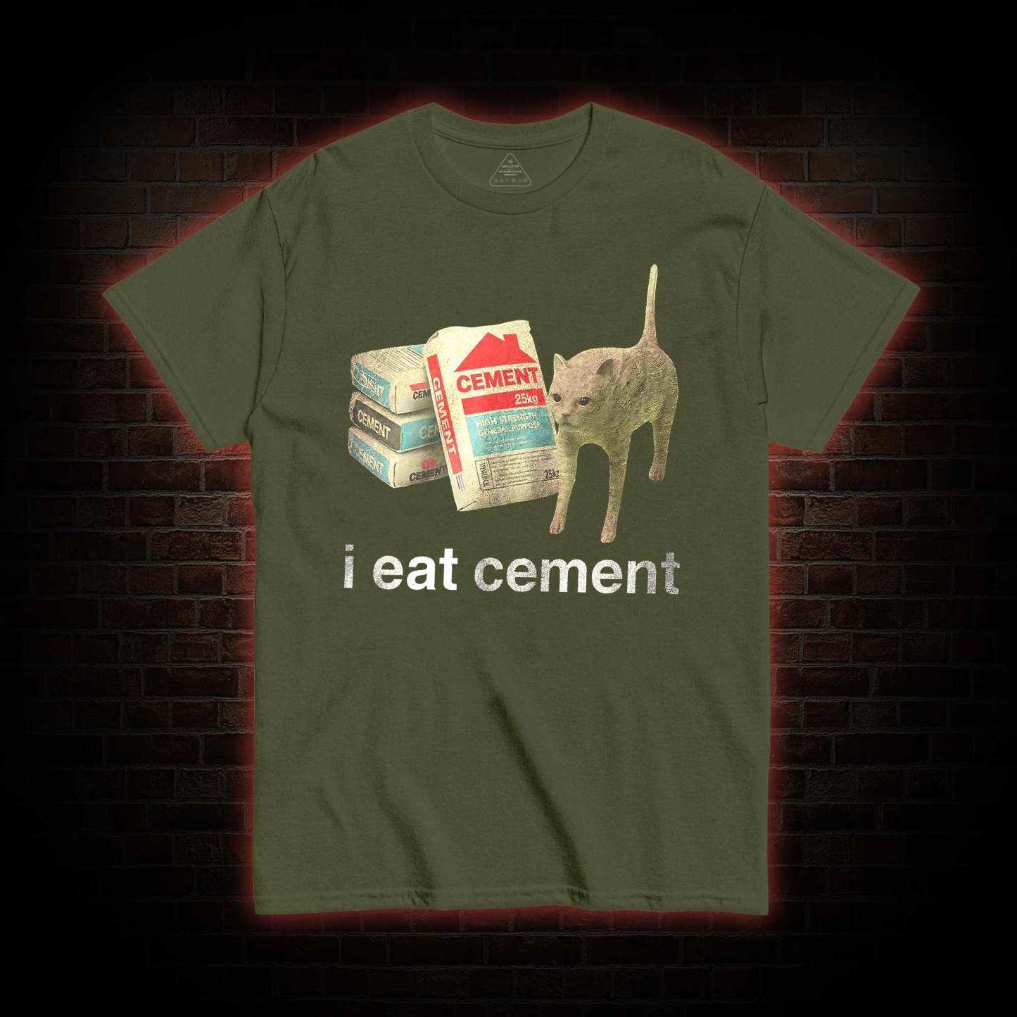 I Eat Cement T-shirt