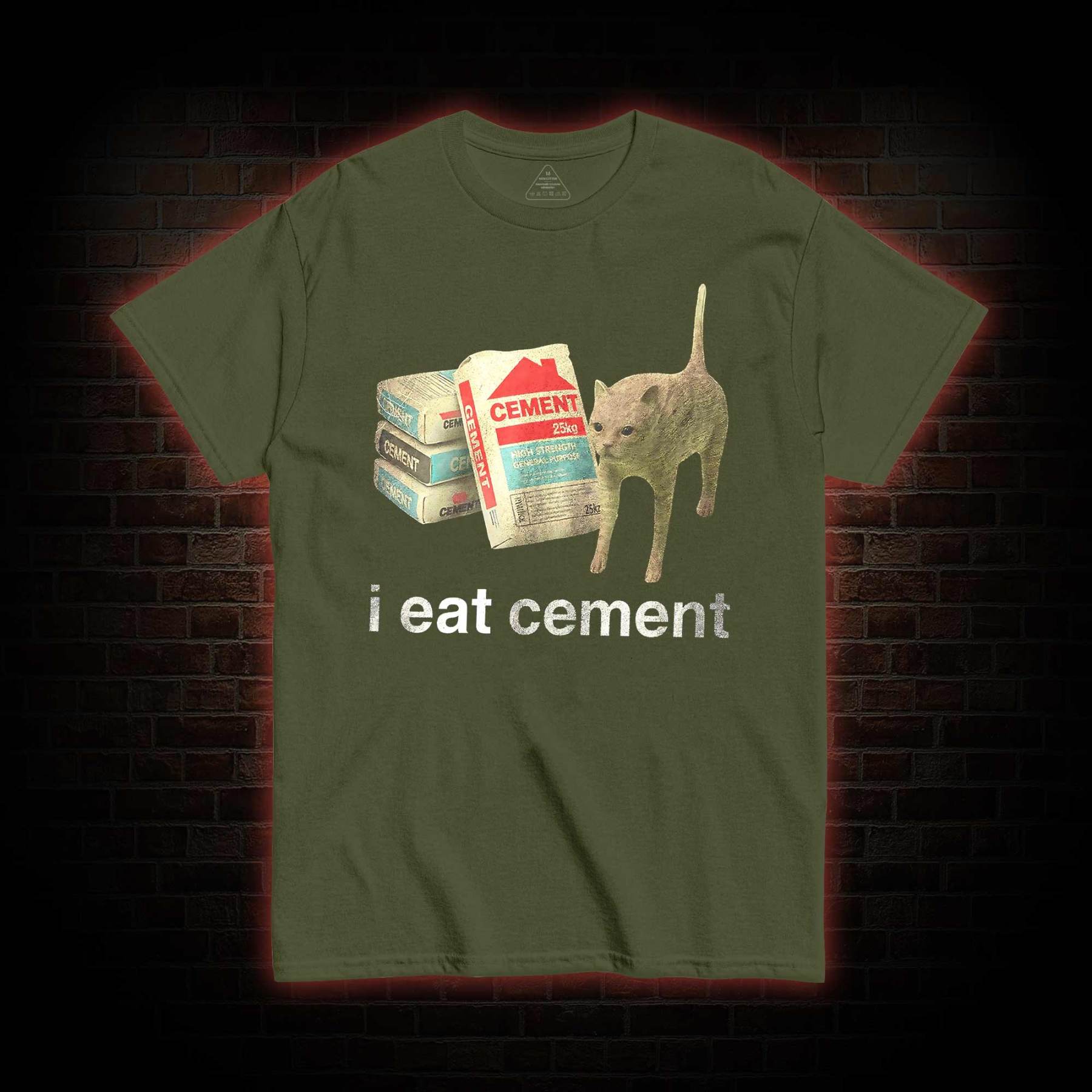 I Eat Cement T-shirt