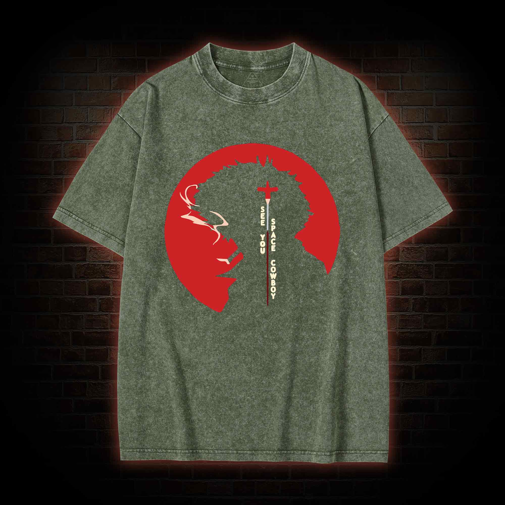 Retro See You Cowboy Washed T-shirt