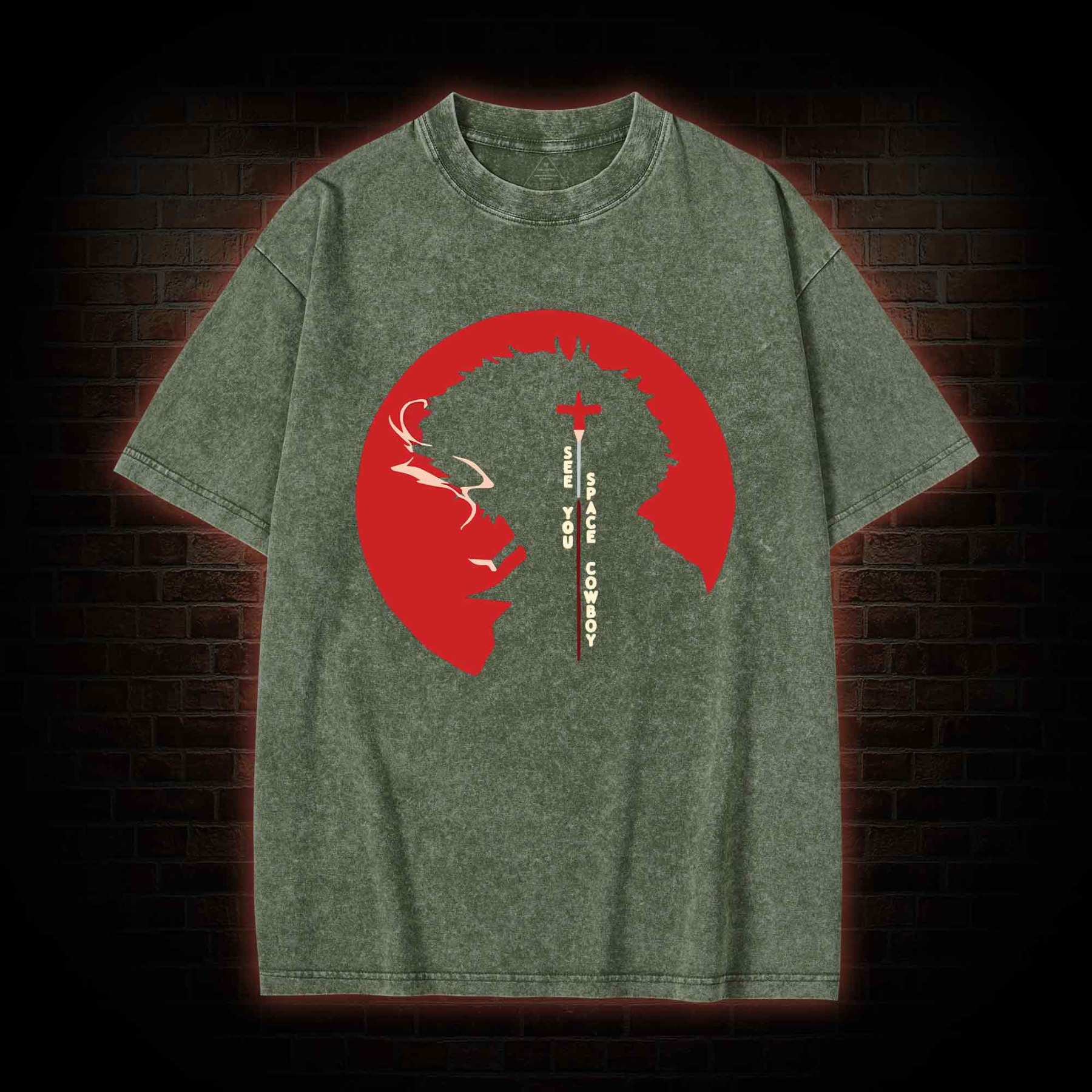 Retro See You Cowboy Washed T-shirt