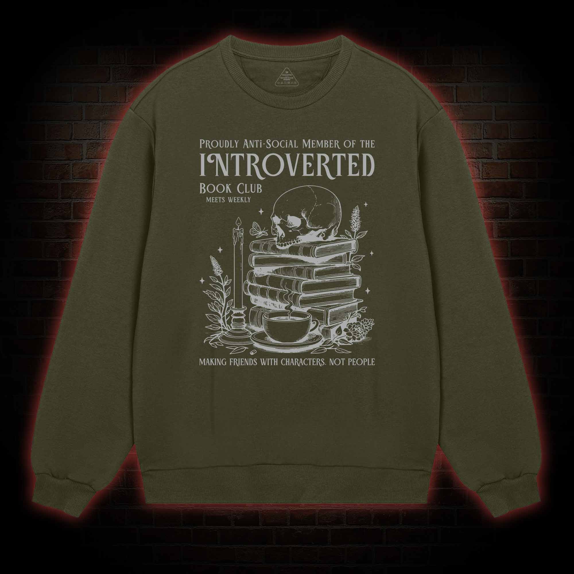 Introverted Book Club Sweatshirt