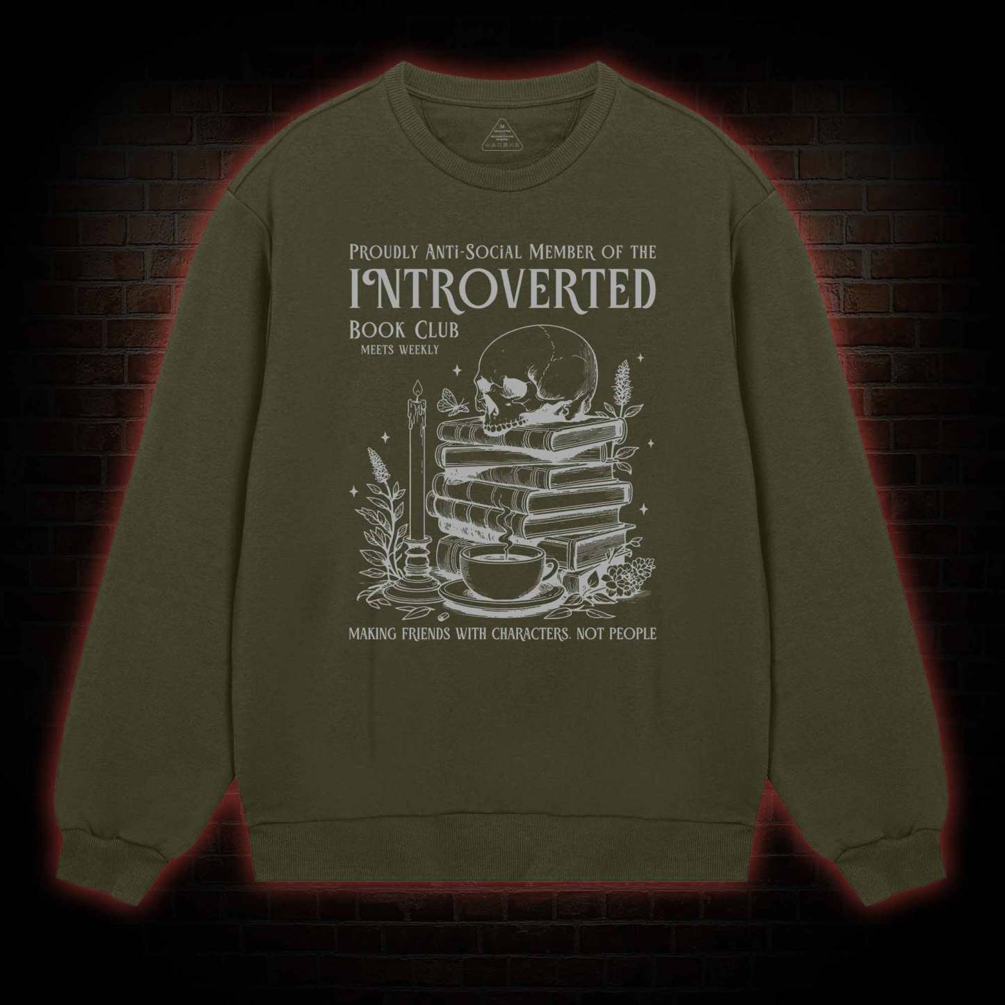 Introverted Book Club Sweatshirt